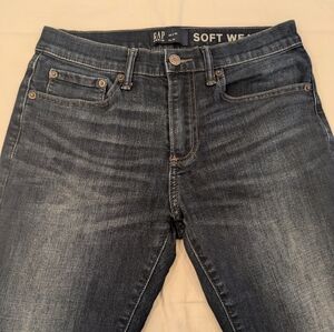 Gap jeans, Soft Wear, 29x30 slim